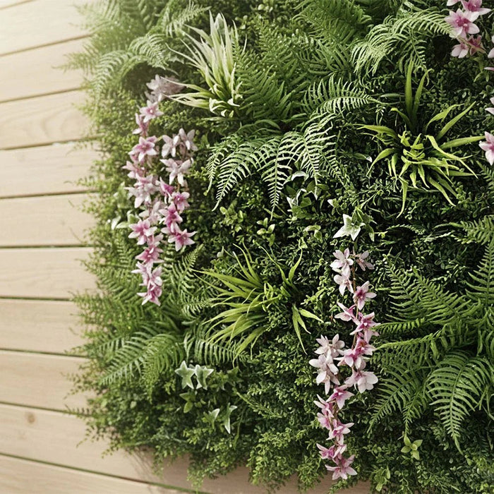 Artificial Fence-Blooming Creek-100x100 cm