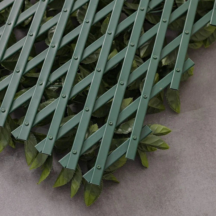 Artificial PVC Willow Fence-100x200 cm | Outdoor Decorative Privacy Panel