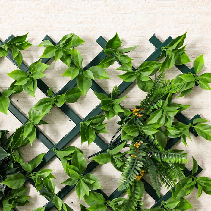 Artificial PVC Willow Fence-100x200 cm | Outdoor Decorative Privacy Panel