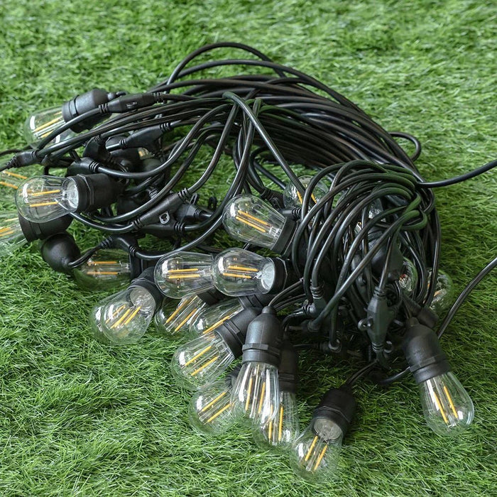 Outdoor Stringlight 15M 24L Led With Solar Lq-E26-
