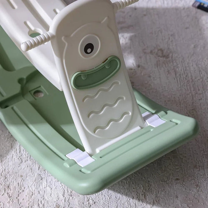 2-in-1 Kids Rocking Horse & Balance Plate-Multi-color