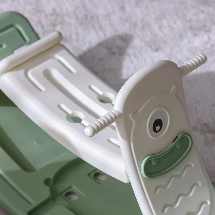 2-in-1 Kids Rocking Horse & Balance Plate-Multi-color
