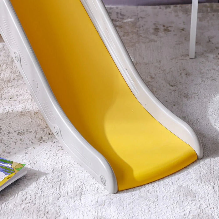Kids Folding Slide-Yellow & Grey
