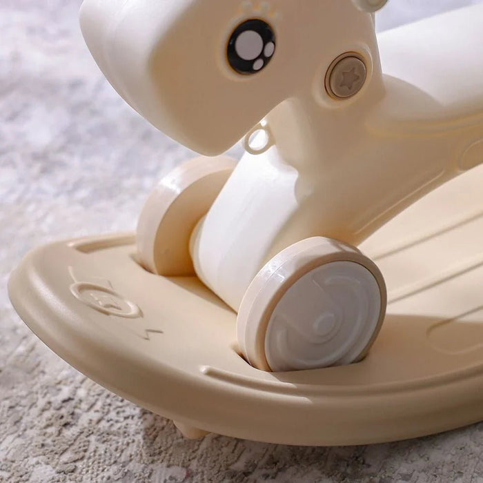 2-in-1 Kids Rocking Horse & Car