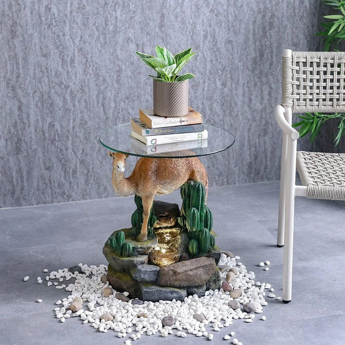 Camel Fountain 49.5X49.5X58Cm