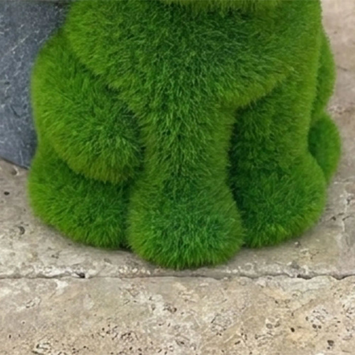 Mgo Green Elephant Planter 25.5X20X24.5Cm, Playful Elephant Garden Planter, Magnesium Oxide, For Flowers, Compact Greenery And Patio Shelves