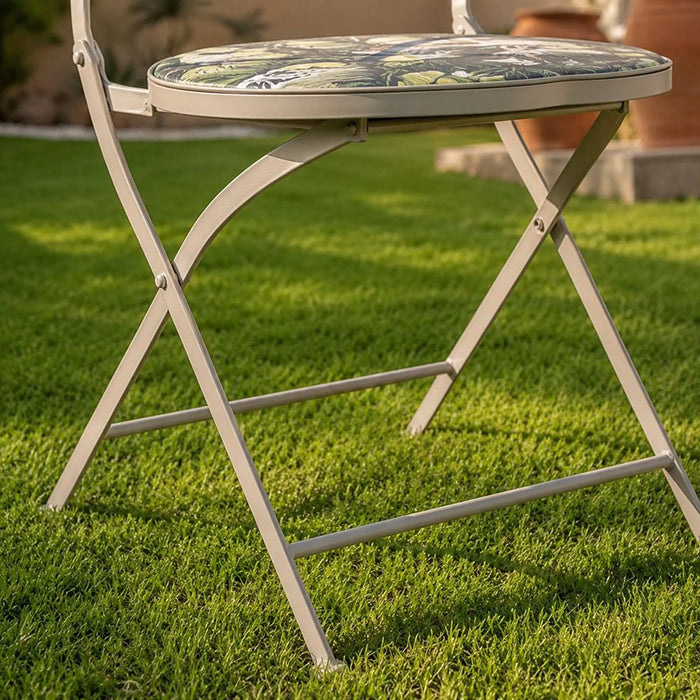 Mosaic Balcony Set 1+2 | 2-Seater Set With Table | All Weather 3 Piece Bistro Set With Coffee Table | Modern Design Furniture For Balcony Outdoor Garden -