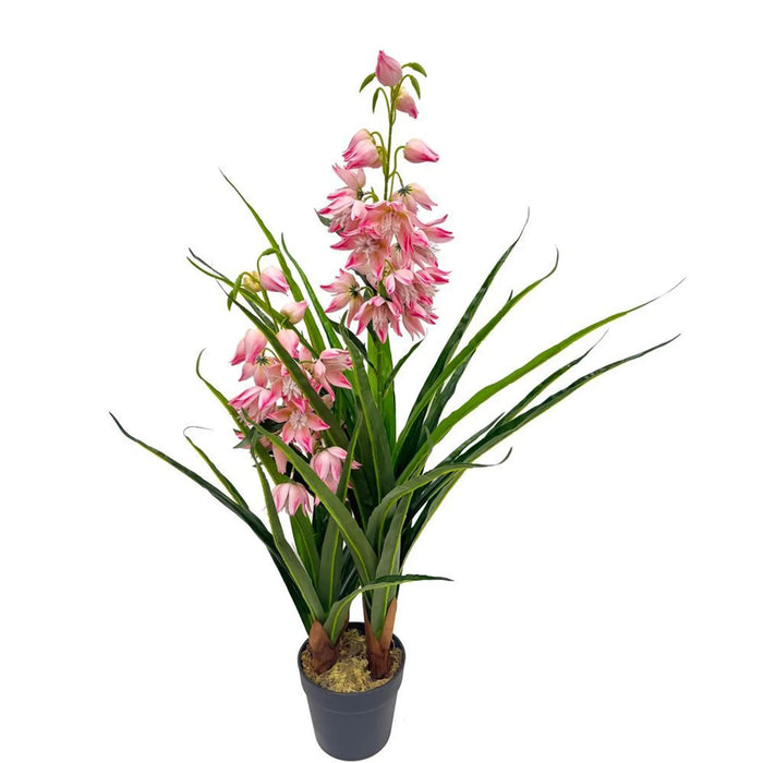 Enkianthus Plant 90Cm - Pink, Elegant Plant, Peva/Plastic ,For Adding Lifelike Greenery, Decorating Homes, Offices, Balconies, Patios
