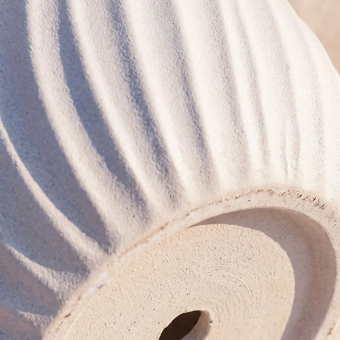 Fibre Stone Pots-Desert Dune 31.5X31.5X32 Cm, Multi Color, Chic Pot, Mgo ,For Displaying Flowers, Herbs, Shrubs, Ornamental Plants