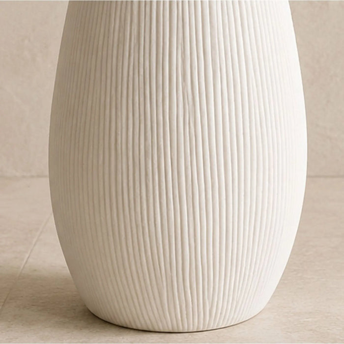 Cone Tree Decorative Light 18.3X38.5 Cm, White, Whimsical Tree, Sandstone ,For Enhancing Gardens, Patios, Balconies, Entrances, Pathways, Outdoor