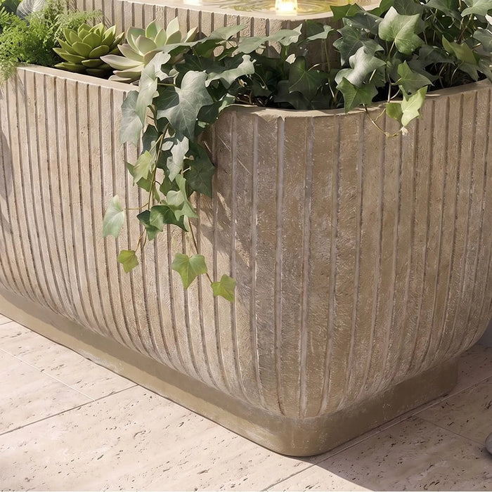 Eden Light Fountain 99X46X53.5 Cm, Multi Color, Graceful Fountain, Polyresin ,For Creating Soothing Water Displays In Gardens, Patios, Entrances