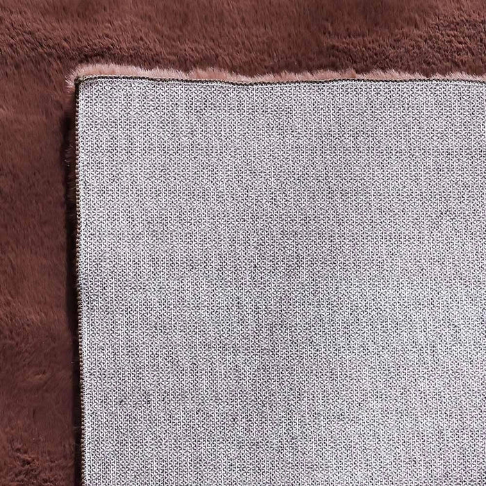 Plush Soft Fur Solid Rug - Light Brown - 200x300 cm
