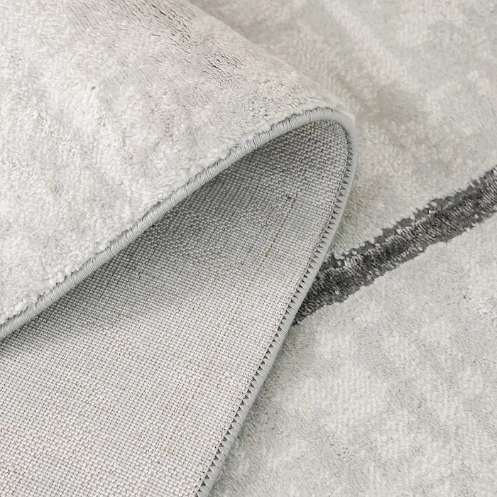 Venice Modern Abstracts Patterned Rugs 200X300 Grey&White