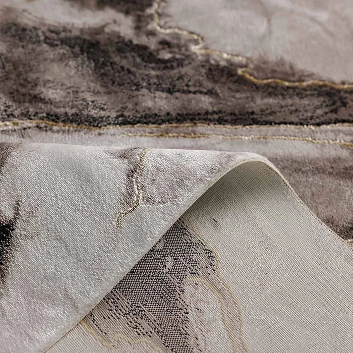 Galeria Lux Abstract Rug-Grey & White-160x230 cm