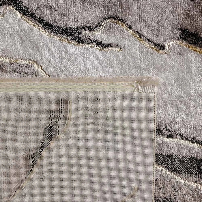 Galeria Lux Abstract Rug-Grey & White-160x230 cm