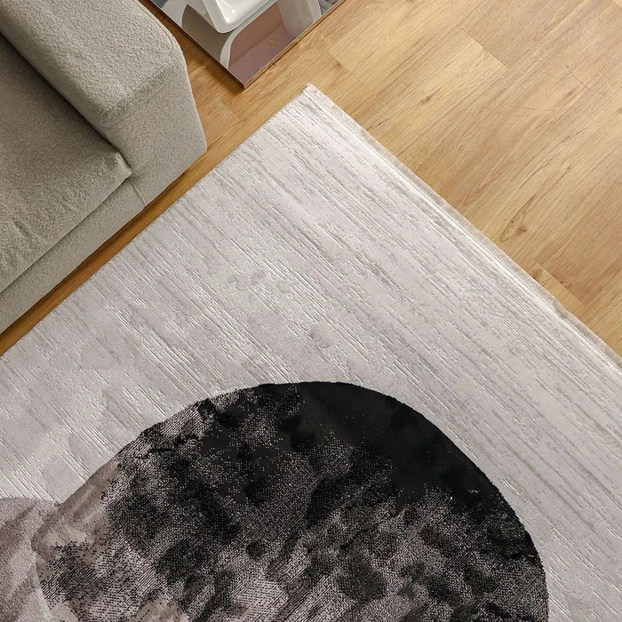 Galeria Lux Abstract Rug-Grey & White-200x300 cm