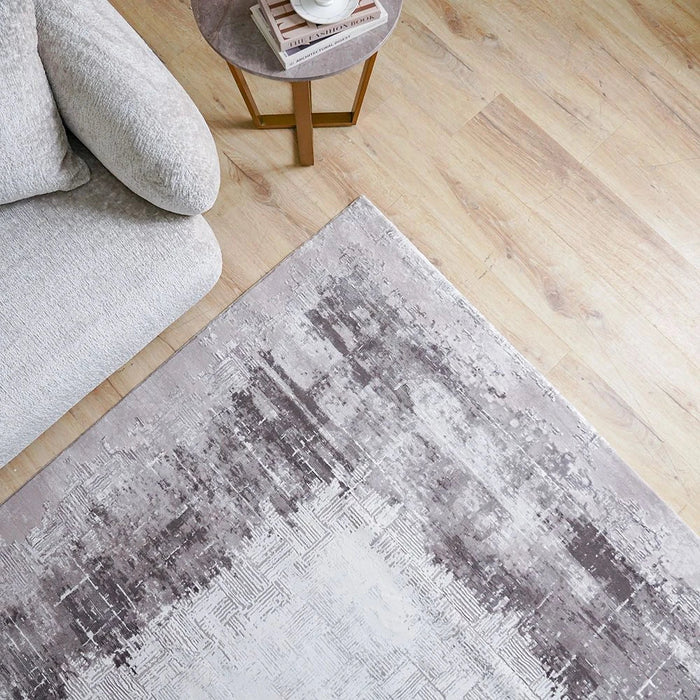 Galeria Lux Distressed Rug-Beige & White-240x340 cm