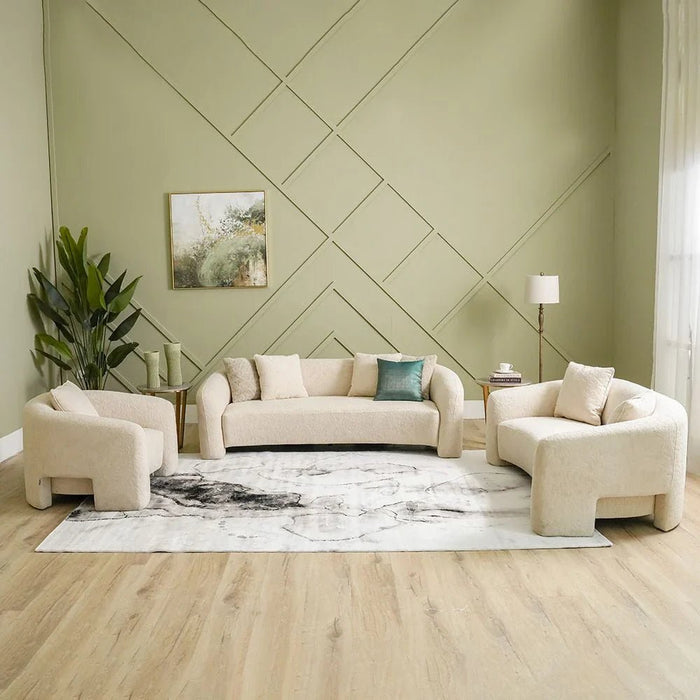 Galeria Lux Modern Rug-Grey & White-200x300 cm
