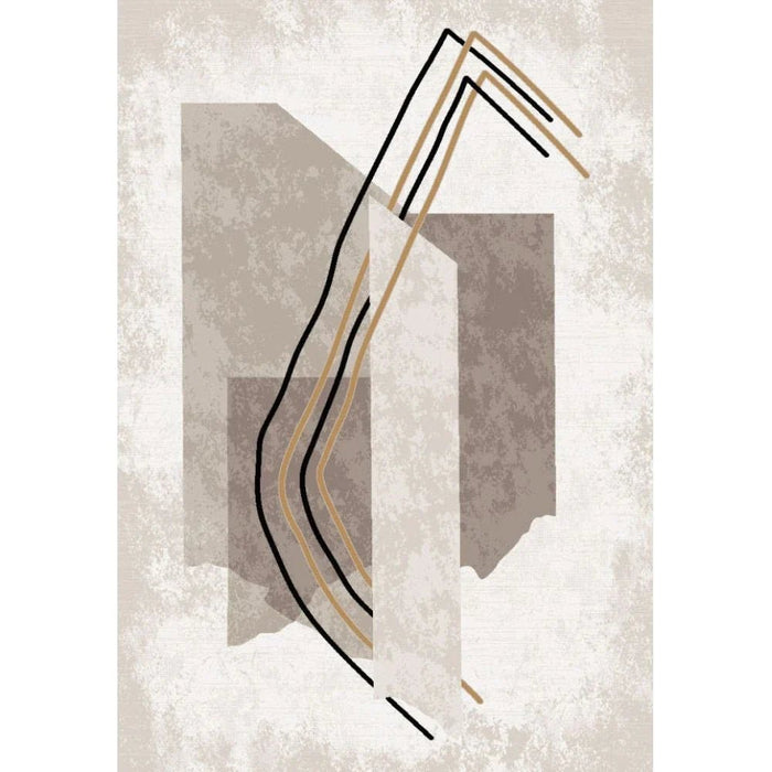 Galeria Lux Modern Rug-Grey & White-240x340 cm