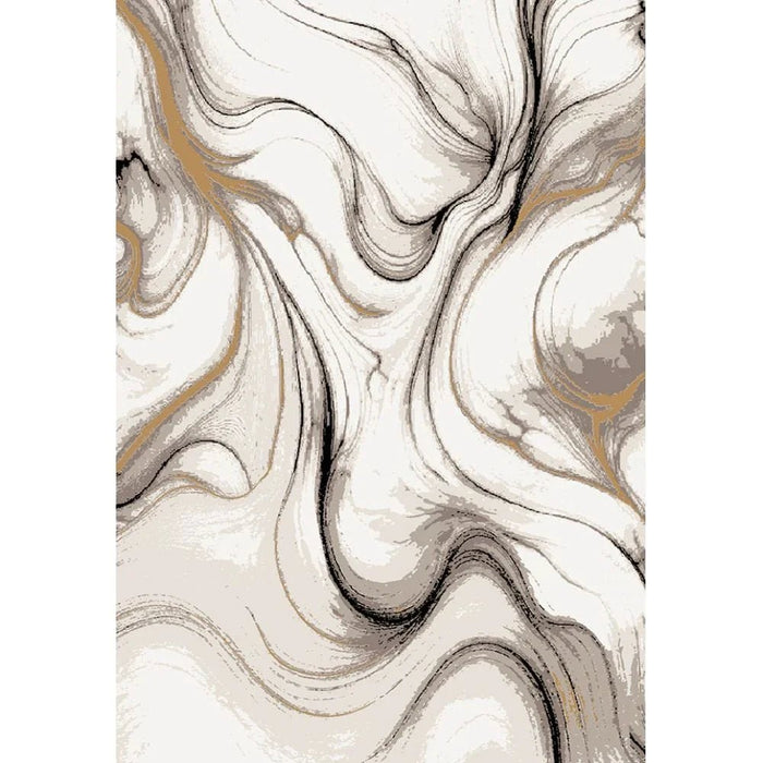 Galeria Lux Modern Rug-Grey & White-160x230 cm