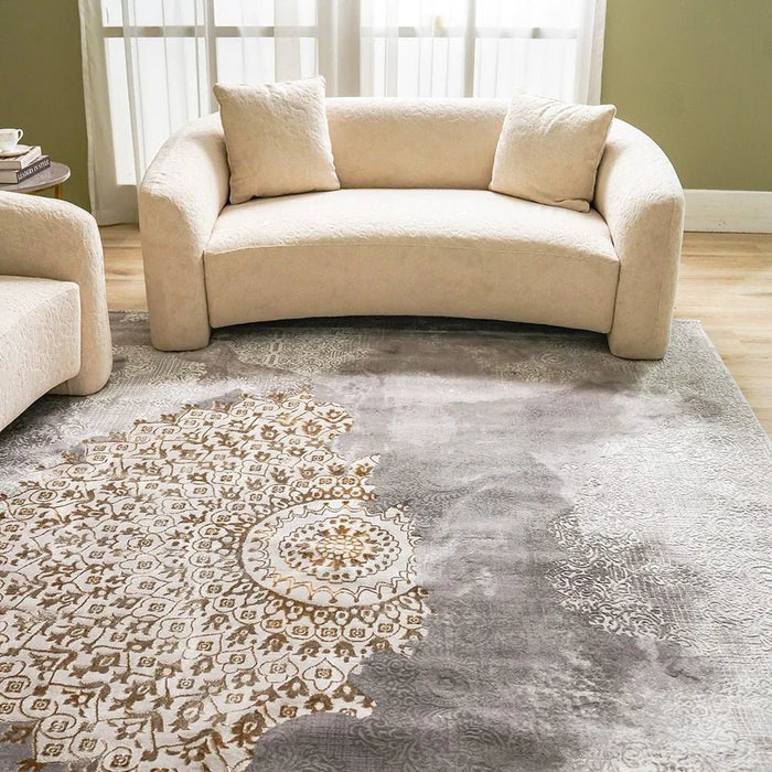 Galeria Lux Classic Rug-Beige & White-200x300 cm