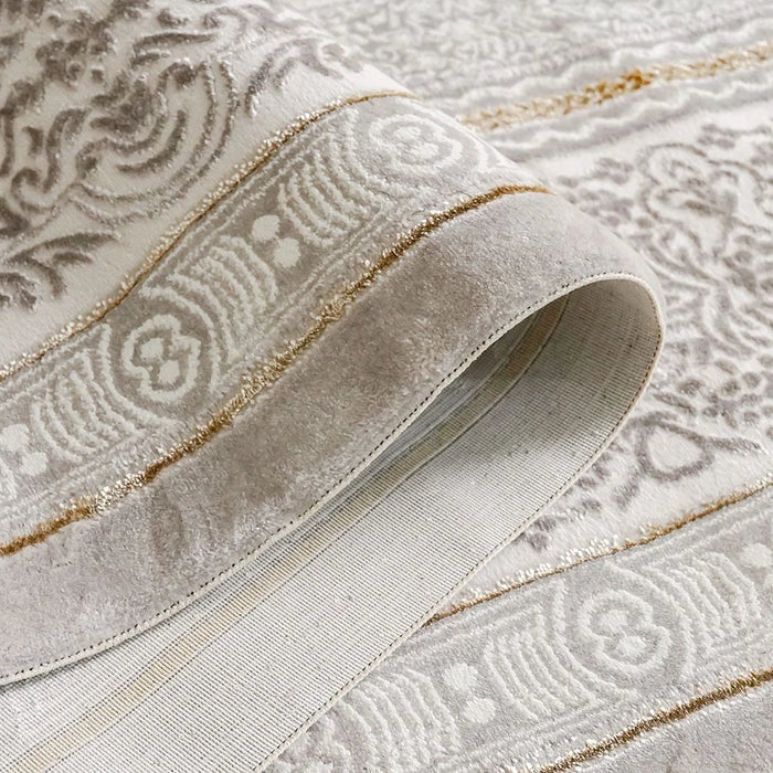 Galeria Lux Classic Rug-Beige & White-160x230 cm