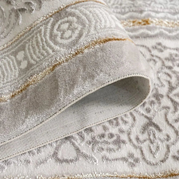 Galeria Lux Classic Rug-Beige & White-160x230 cm