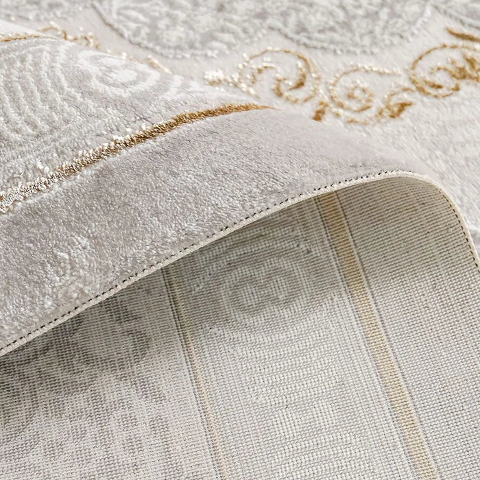 Galeria Lux Classic Rug-Beige & White-200x300 cm