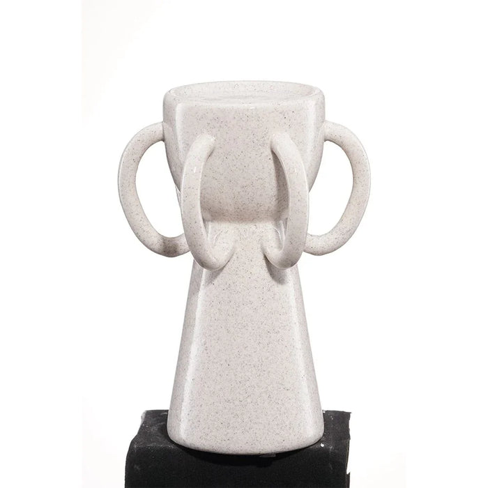 Cerelia Loop Candle Holder 14.7X14.7X20.8Cm -White