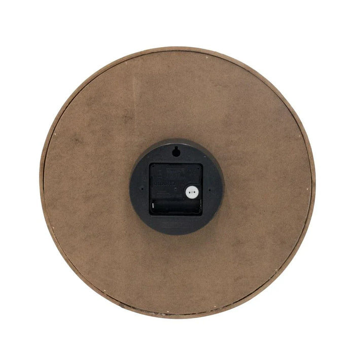 Cambridge Fabric Waves Grey-White Wall Clock 30x30x4Cm