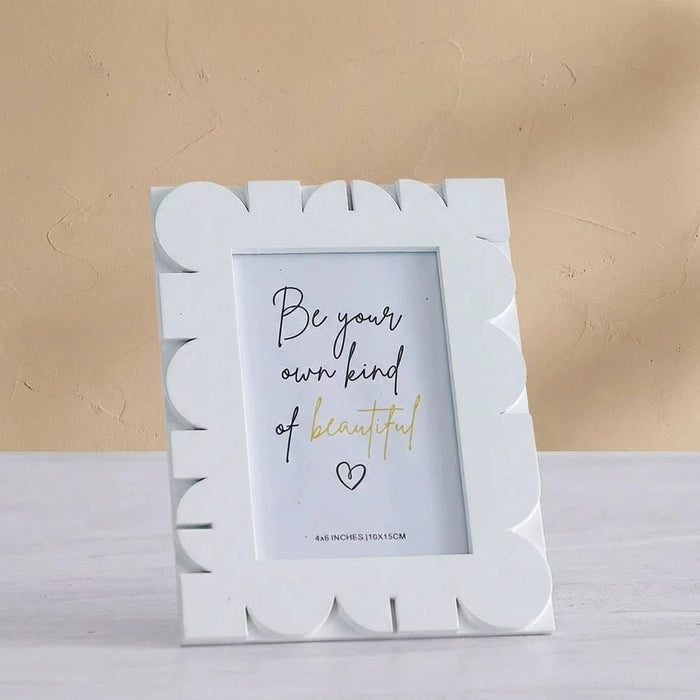 Mirabella Photo Frame 15.5X1.5X20.5 cm -White