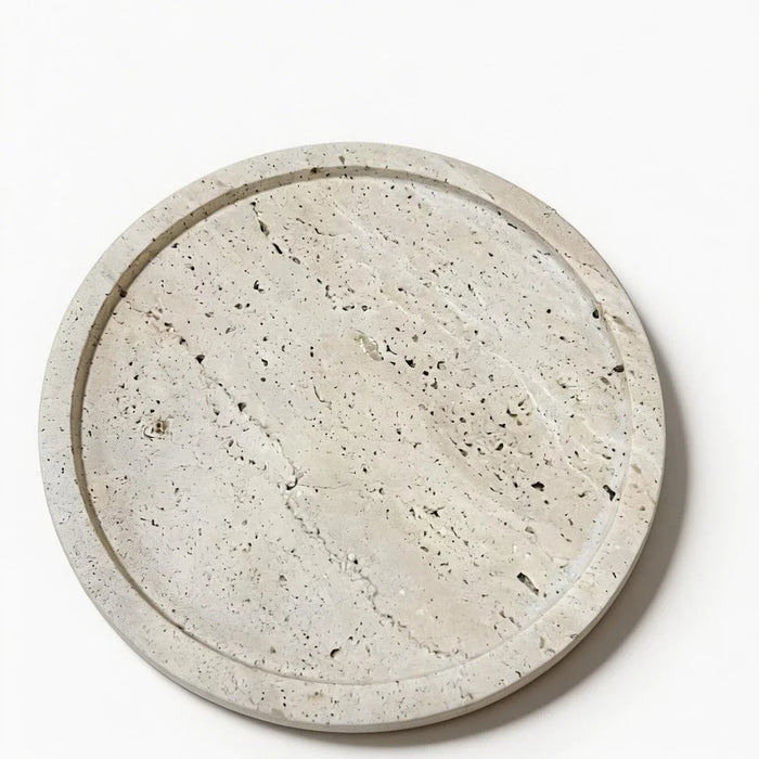 Mirabella Cement Tray 20X20X2 cm -Beige