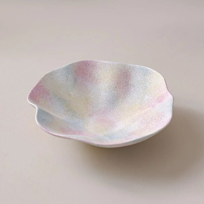 Lexie Berry Ceramic Platter Peach 26.5X26.5X8Cm