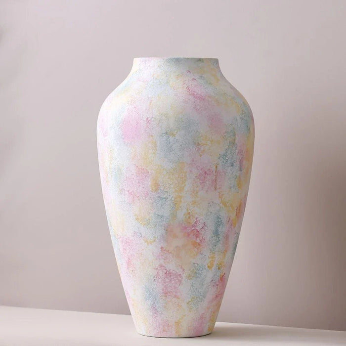Lexie Berry Ceramic Urn Vase Peach 26.5X26.5X45.5Cm
