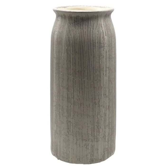 Mirabella Ceramic Vase 150X150X32 cm -Ivory