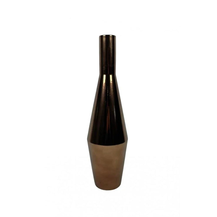 Mirabella Ceramic Vase 12.5X12.5X44 cm -Gold