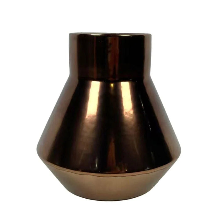 Mirabella Ceramic Vase 17.2X17.2X17.2 cm -Gold