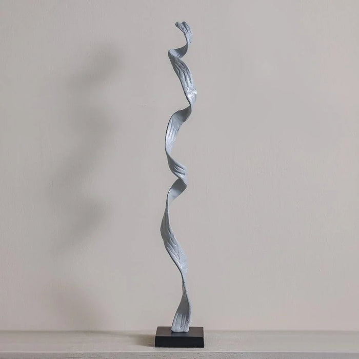 Stark Metal Leaf Sculpture 37X8X36Cm