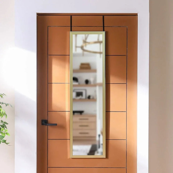 Vivid Classic Mirror 34X124X1.5 Cm Gold