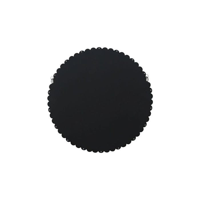 Zenora Bead Round Mirror 80X80X3Cm Gold