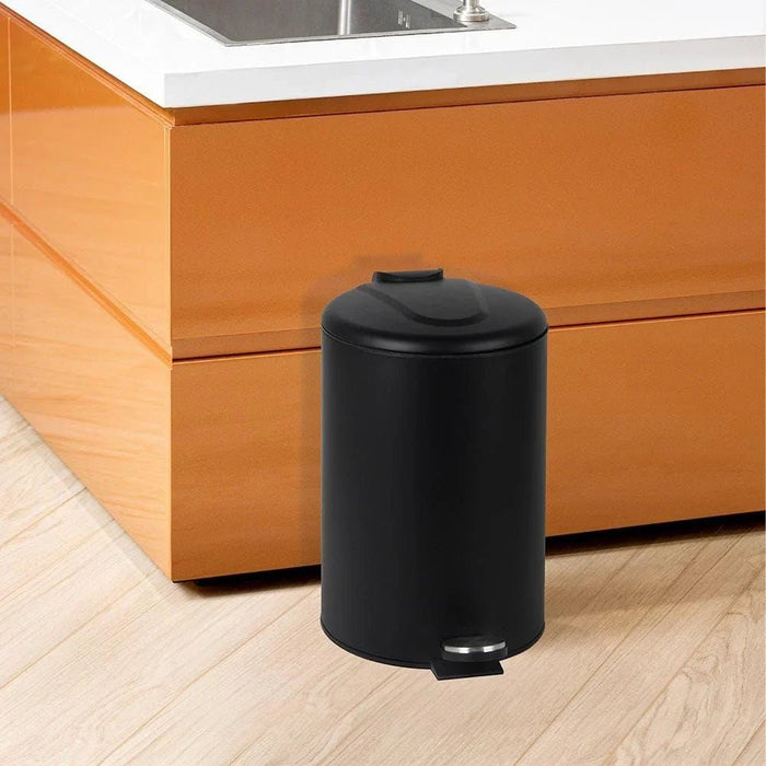 Falcon 12L Pedal Bin Soft Close Iron With Powder Coating 25 X 38.5Cm