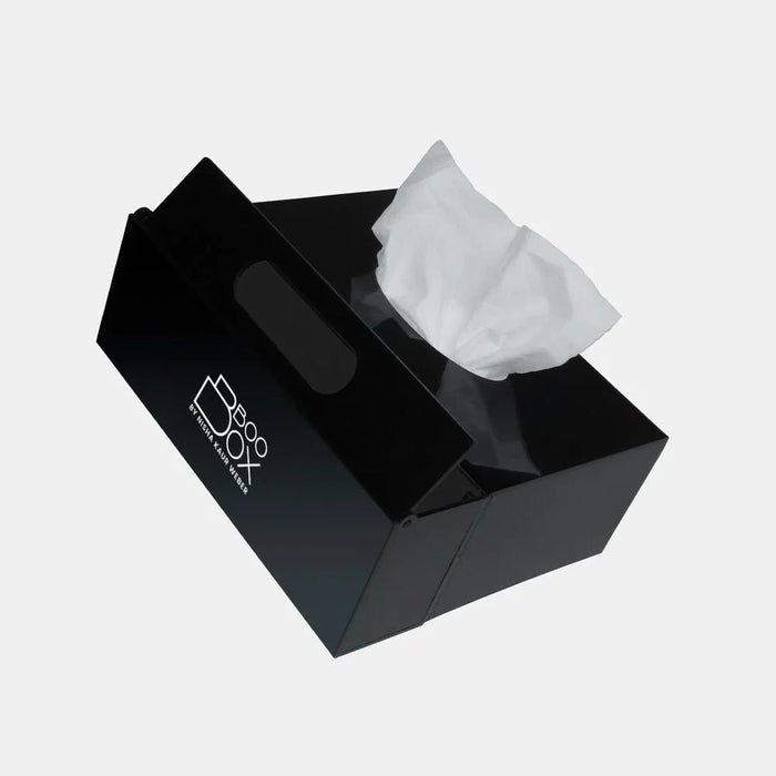 The Boobox Smart Tissue Box Black 23Cm X 19Cm X 8.5Cm