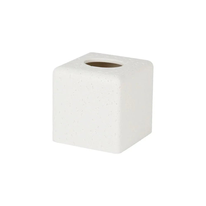 Velora Marble Tissue Box 14X14X14Cm White