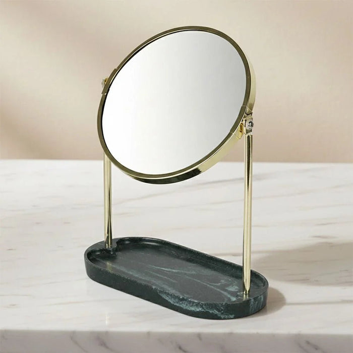 Velora Mirror With Resin Tray 23 X 8.2 X 27.5 Cm Dark Green