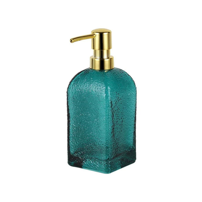 Velora Glass Lotion Dispenser 7.3 X 7.3 X 18.9 Cm Turquoise