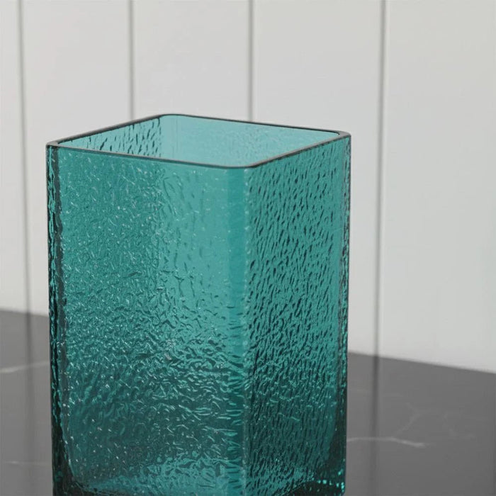 Velora Glass Tumbler 7.5 X 7.5 X 10.2 Cm Turquoise