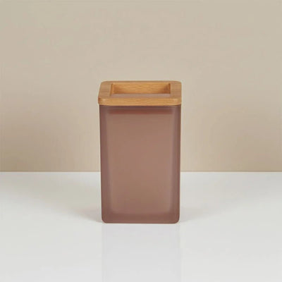Velora Glass Tumbler 6.7 X 6.7 X 10.9 Cm Mocha Brown