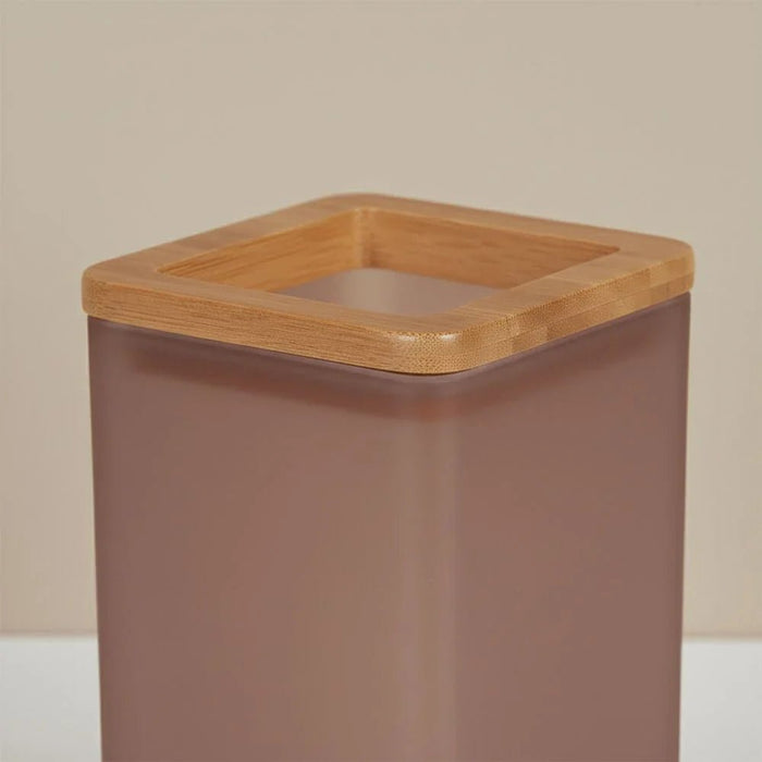 Velora Glass Tumbler 6.7 X 6.7 X 10.9 Cm Mocha Brown
