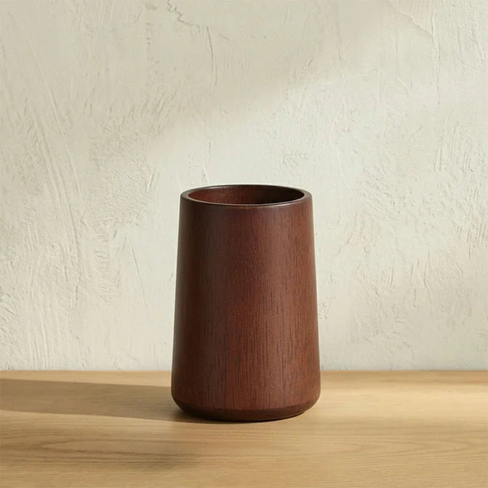 Velora Wooden Tumbler 7.8 X 10.5 Cm Oak Brown