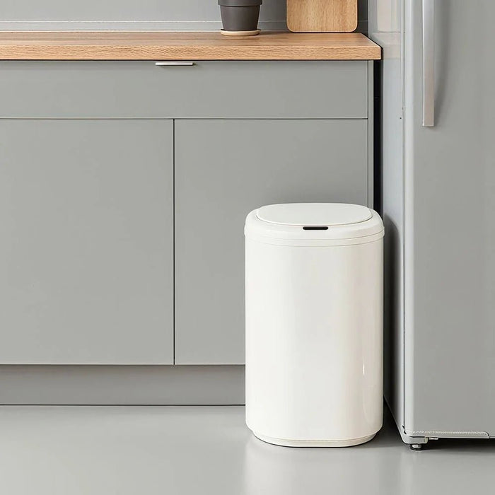 Velora 18L Sensor Dustbin W/O Inner Bucket 25.4X25.4X41.5Cm Beige